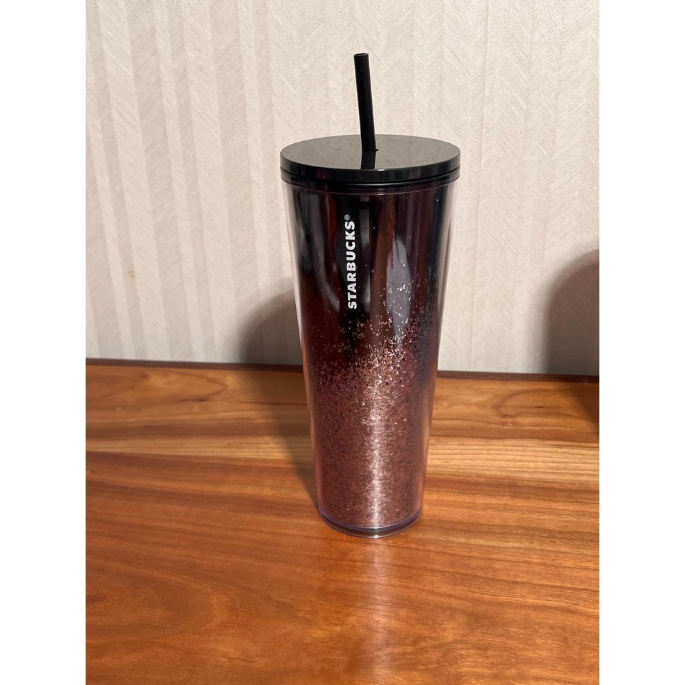 Starbucks Tumbler Vintage Holiday Glitters New